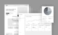create mobile or website wireframe, user flow, site map information architecture