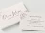 create minimalist business cards