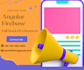 do angular developments and HTML to angular