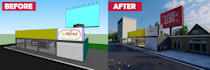 provide super realistic rendering for given 3d
