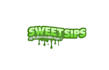 unique sweet sips logo design