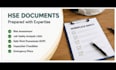 develop hse plans, risk assessments, jsa and sops