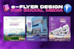 design eye catchy social media flyer in 6 hours