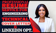 write software engineering resume, technical, engineering, tech and cover letter