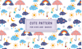 cute seamless pattern designs, textile print patterns, and packaging