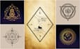 create unique sacred geometry, mystical or spiritual logo design