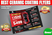 design ceramic coating flyers, ceramic protection flyers