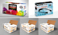 re create packaging box, product box design, subscription mailer box with 3d
