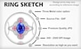 sketch ring design, draw ring jewelry