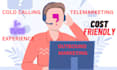 do b2b cold calling virtual assistant, telemarketing and appointment setting