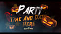 make dinamic halloween party invitation video