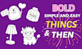 draw bold and easy coloring pages