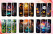 design 2d 3d tumbler and mug wraps 12oz 20oz 30oz 40oz