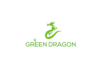 green dragon logo food design