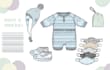 create kids fashion flats, technical drawing, cad, tech pack
