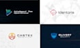 do technology cyber security crypto modern tech saas IT startup website app logo
