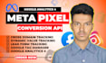 setup meta facebook pixel conversion ga4 ecommerce tracking server side tracking