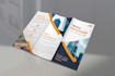 design professional and modern trifold brochure