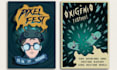 design a custom illustrated poster for your gig, event or band