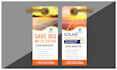 design junk removal door hangers