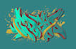 design a professional graffiti logo or street art illustration for your brand