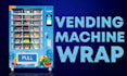 do car wrap, vending machine wrap, vending machine wrap deisgn, wrap design
