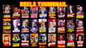 design instagram reels thumbnail or reels cover quickly