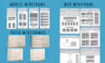 create a UX design wire frames