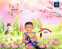 design birthday banner, invitation card any customize theme