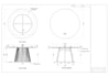 do furniture technical drawing with autocad
