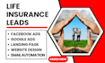 generate hot life insurance leads insurance leads life insurance landing page