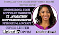 write software engineering software developer it tech petroleum aircraft resume
