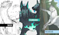 draw mystic creatures, monsters, animal spirits illustration
