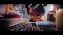 make happy christmas kid greeting video