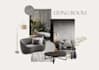 create interior design boards with shopping list
