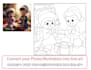 convert any photo into coloring book page