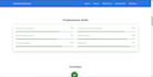 crafting a professional landing page