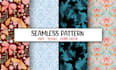design seamless pattern textile prints fabric design