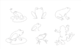 create a simple one line art