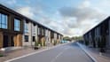 do townhouses, modular homes rendering and 3d animation