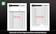 design multipage auto calculative invoice in excel