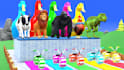create 3d animals crossing videos