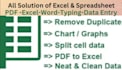 accurate data entry, excel work, PDF conversion and typing