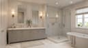 make photorealistic bathroom interior rendering