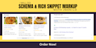 optimize on page SEO with schema markup and rich snippets