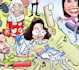 create custom caricature art for memorabilia