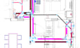 design electrical drawings, mep plans in cad