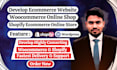 create wordpress ecommerce website , wordpress online store and online shop