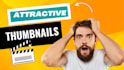 create  professional stunning thumbnail design for your content