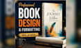 design a print ready hardcover book cover